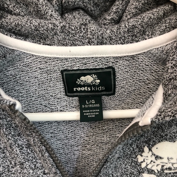 Roots salt and pepper hooded sweatshirt dress - Picture 10 of 12